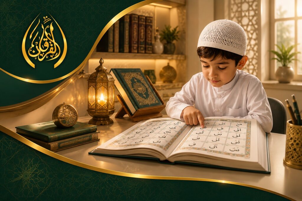 Noorani Qaida classes for kids learning Arabic letters online
